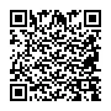 Código QR para número de teléfono +2694708867