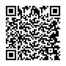 QR-код для номера телефона +2694708876