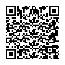 QR Code pour le numéro de téléphone +2694708889