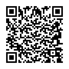 QR-код для номера телефона +2694708890