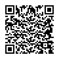 QR-код для номера телефона +2694708892