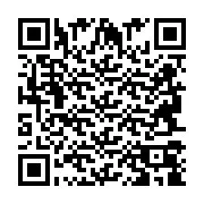 Código QR para número de teléfono +2694708902