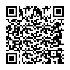 Código QR para número de teléfono +2694708906