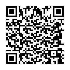 Codice QR per il numero di telefono +2694708908