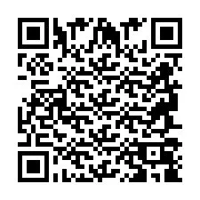 Codice QR per il numero di telefono +2694708921