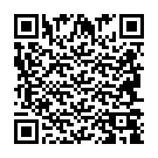 Código QR para número de telefone +2694708922