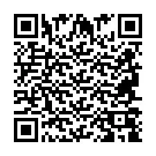 Código QR para número de telefone +2694708927