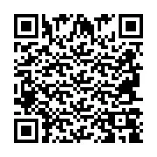 Codice QR per il numero di telefono +2694708943