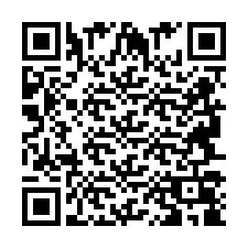 Código QR para número de telefone +2694708952