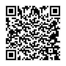 Código QR para número de teléfono +2694708973