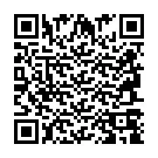 Código QR para número de telefone +2694708980