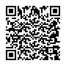 Código QR para número de teléfono +2694708984