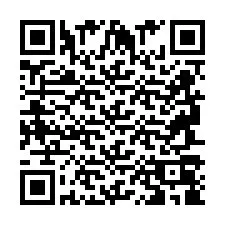 Código QR para número de telefone +2694708991