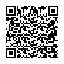 QR-koodi puhelinnumerolle +2694709107