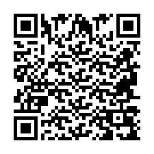 Código QR para número de telefone +2694709157