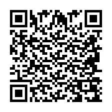 QR-koodi puhelinnumerolle +2694709166