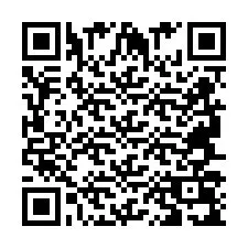 Código QR para número de telefone +2694709173