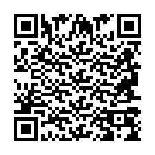 Código QR para número de teléfono +2694709409