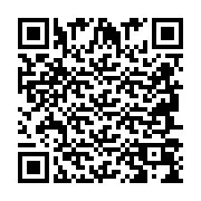 Codice QR per il numero di telefono +2694709424