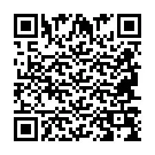 QR kód a telefonszámhoz +2694709457