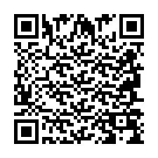 QR kód a telefonszámhoz +2694709464