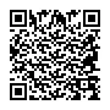 Codice QR per il numero di telefono +2694709493