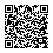 QR-koodi puhelinnumerolle +2694709498