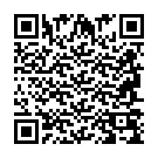 Código QR para número de telefone +2694709525