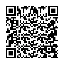 Codice QR per il numero di telefono +2694709556