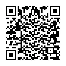 QR kód a telefonszámhoz +2694709722