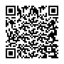 Código QR para número de telefone +2694709762