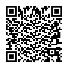 Código QR para número de telefone +2694709800