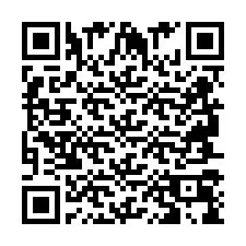 Código QR para número de teléfono +2694709808