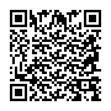 Codice QR per il numero di telefono +2694709811