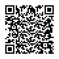 QR-code voor telefoonnummer +2694709818