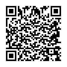 QR kód a telefonszámhoz +2694709819