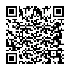 Código QR para número de telefone +2694709822