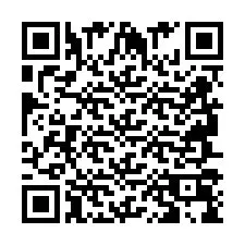 電話番号のQRコード +2694709824