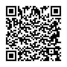 Código QR para número de telefone +2694709825