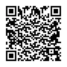 QR-код для номера телефона +2694709827