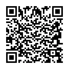 Codice QR per il numero di telefono +2694709830