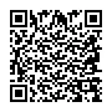 QR код за телефонен номер +2694709848