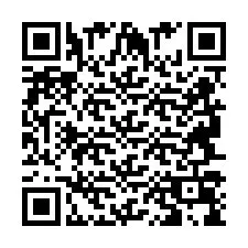 Codice QR per il numero di telefono +2694709852