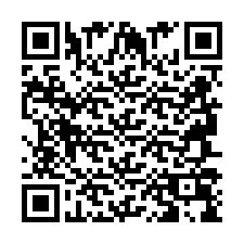 QR-koodi puhelinnumerolle +2694709860