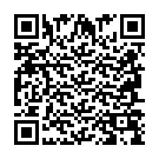 QR-код для номера телефона +2694709864