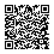 QR код за телефонен номер +2694709870