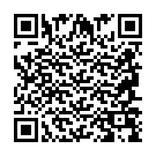 QR Code pour le numéro de téléphone +2694709871