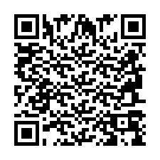 Codice QR per il numero di telefono +2694709880