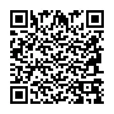 Codice QR per il numero di telefono +2694709900