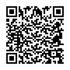 QR код за телефонен номер +2694709947